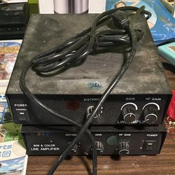 B&W & Color Line Amplifier 