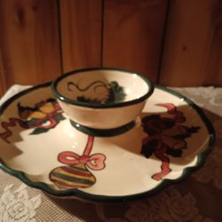 Christmas Chip and Dip Platter