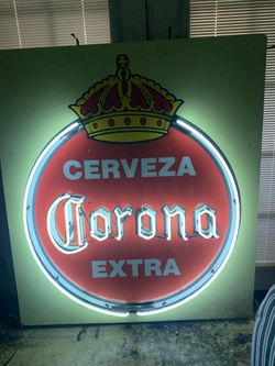 Corona beer sign