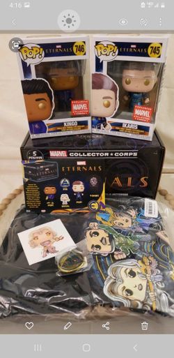  NEW MARVELS ETERNALS BOX Comes With Everthing In Picture