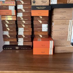 49 empty cigar box’s