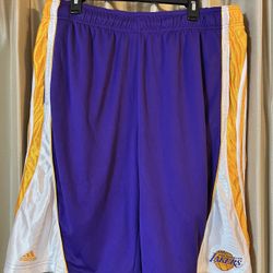 2XL Adidas Laker’s Basketball Shorts