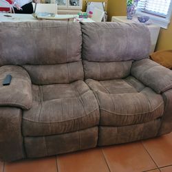 Loveseat & Couch Recliner  