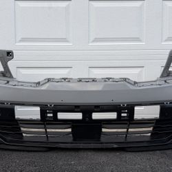 GRAY KIA SORENTO 2024 2025 FRONT BUMPER