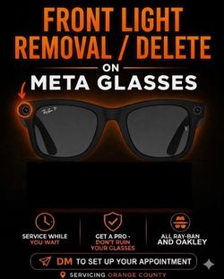 LED Removal Glasses