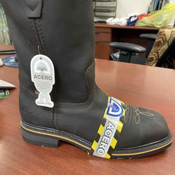 Botas De Piel Con Casquillo Para Trabajar Marca Establo