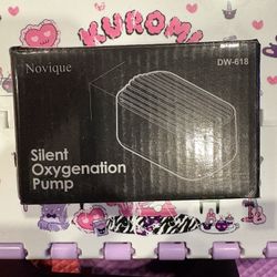 Quiet Aquarium Air Pump 3W Fish Tank Oxygen Aerator Pump with Air Stone Airline Tubing Check Valve Aquarium Bubbler for 3-20 Gallon Fish Tanks  Quiet 