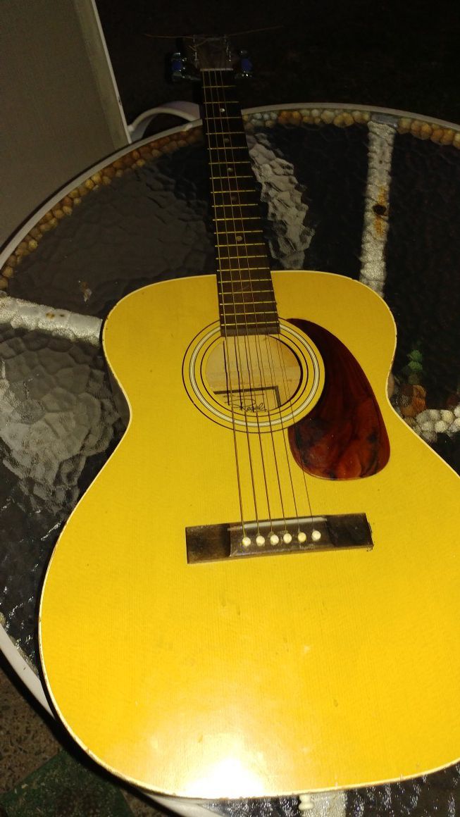 Regal T-13 acoustic guitar