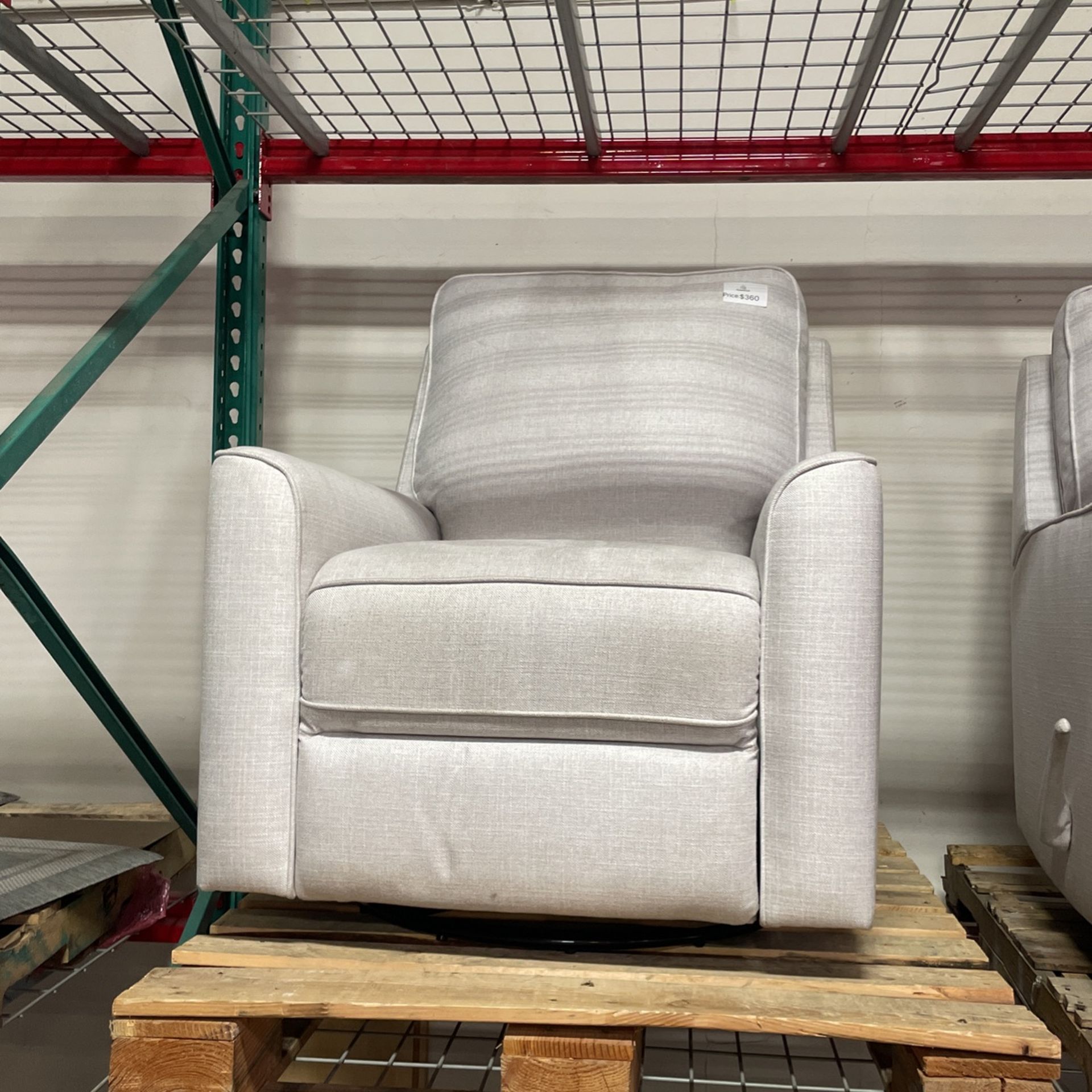Fabric Swivel, Glider And Recliner Chair From Costco
