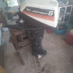 1969 Johnson Seahorse 6 hp Outboard Boat Motor