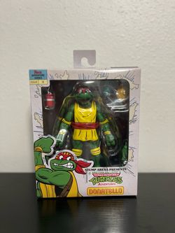 NECA Teenage Mutant Ninja Turtles Adventures Donatello Stump Arena