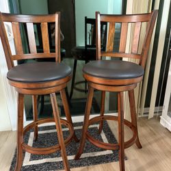 Bar Stools Set Of 2 