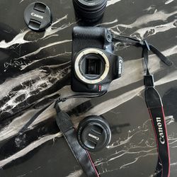 Canon Professional Camera EOS T6 Rebel + Premium lens