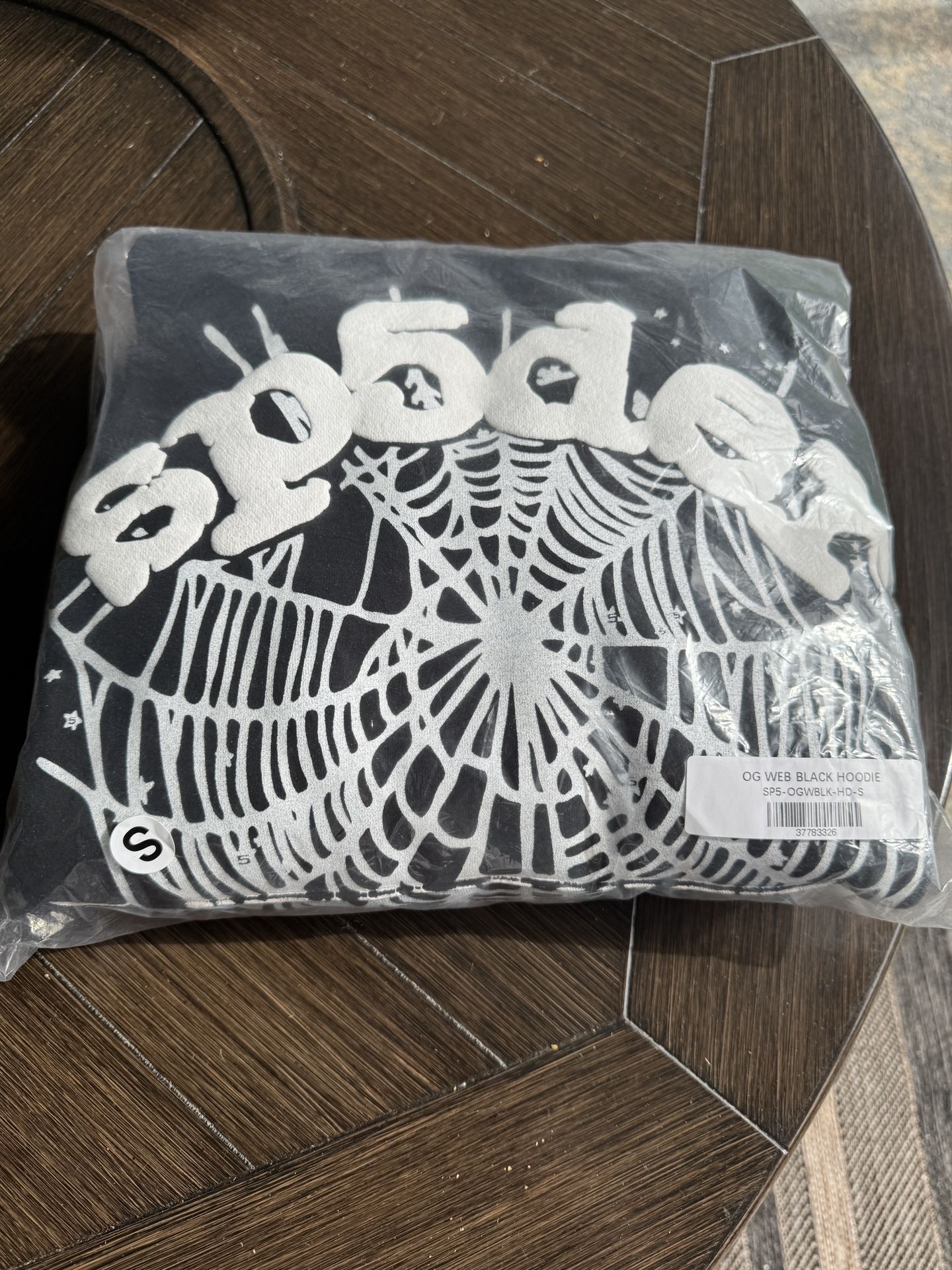Sp5der hoodie black