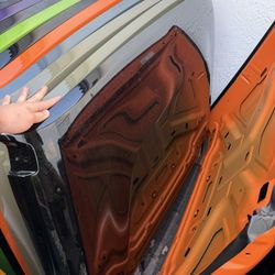 Jeep wrangler gladiator hood black