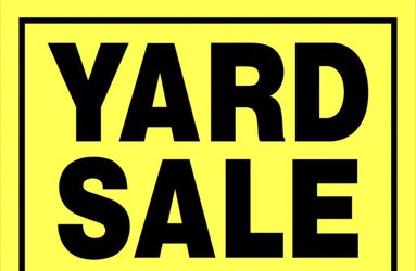 YARD SALE