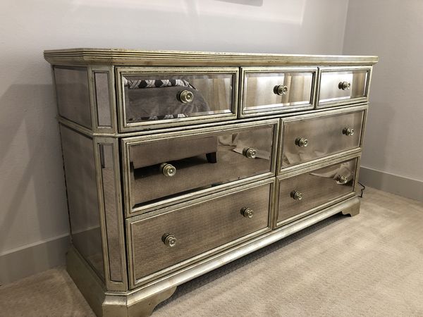 Zgallerie Borghese Mirrored 7 Drawer Chest For Sale In San Jose