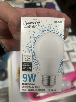 9w Light Bulbs