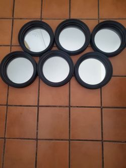 Set of 6 Better Homes & Gardens wall mirrors