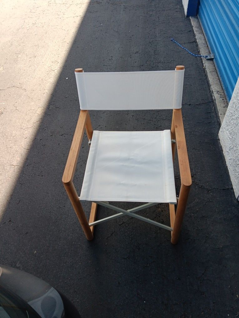 4 Custom Solid Wood Director Chairs For Indoor Outdoor Use