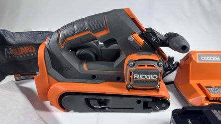 RIDGID Brushless Belt Sander with Dust Bag