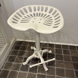 White Vanity Chair