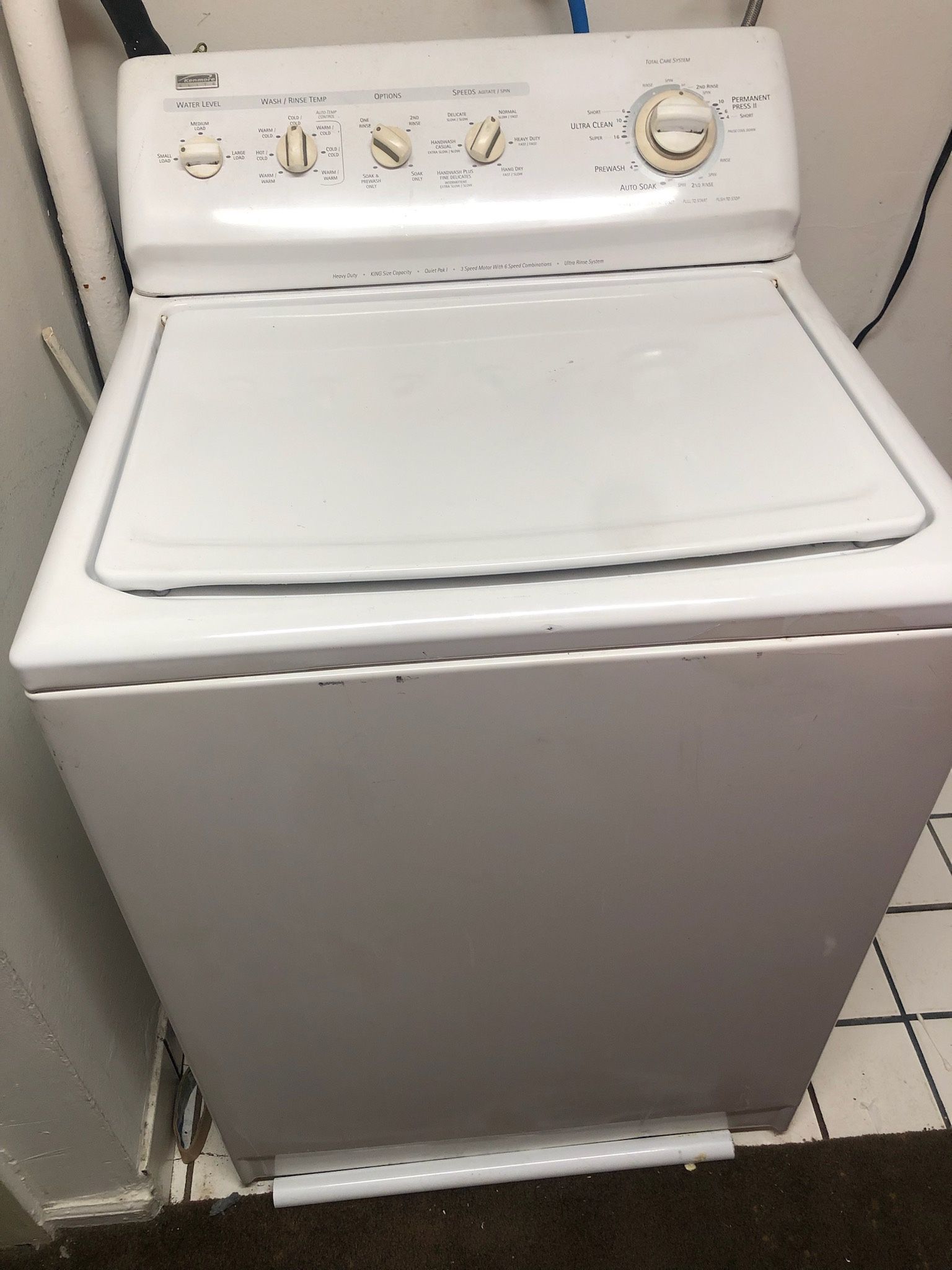 Washer and Dryer