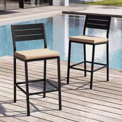 New Patio Barstools Metal