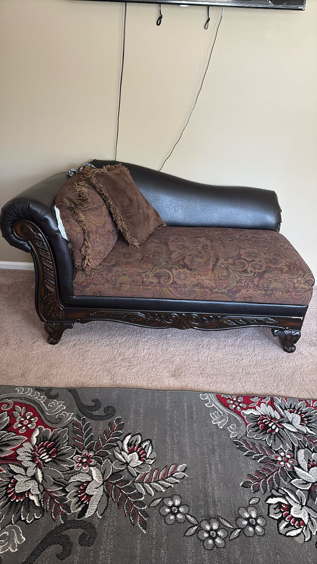 Sofa Sat. and Side Table For Sale