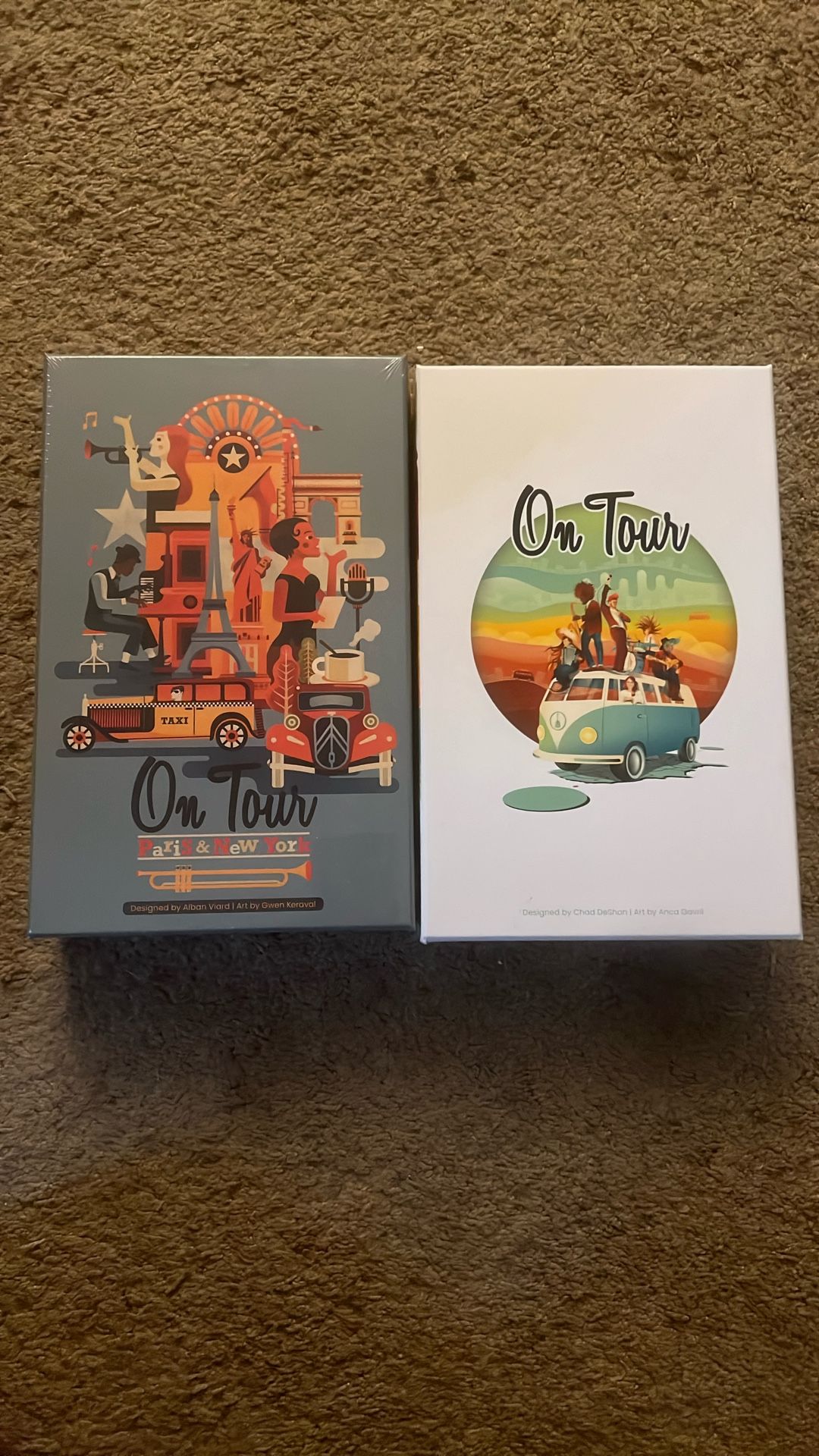 On Tour Board Games