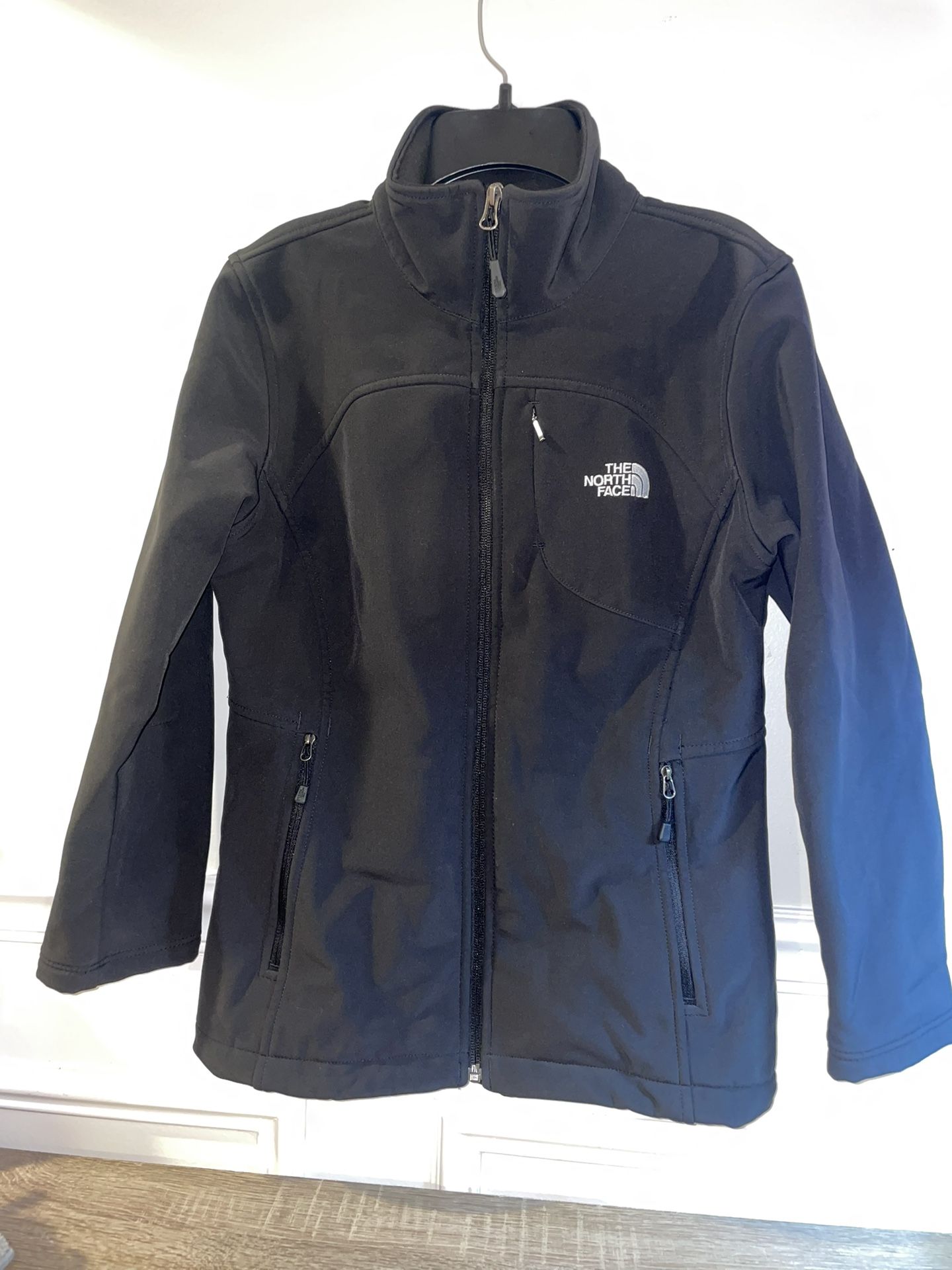 The North Face Apex Bionic Jacket Women’s Size S Black Softshell Windwall..(#20)