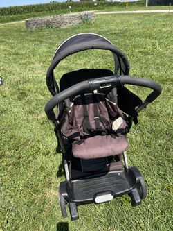 2 n1 sit  and  stand double stroller 