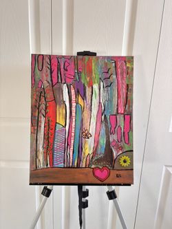 Handmade In Canvas Abstract $45 16x20