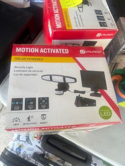 Motion activated light