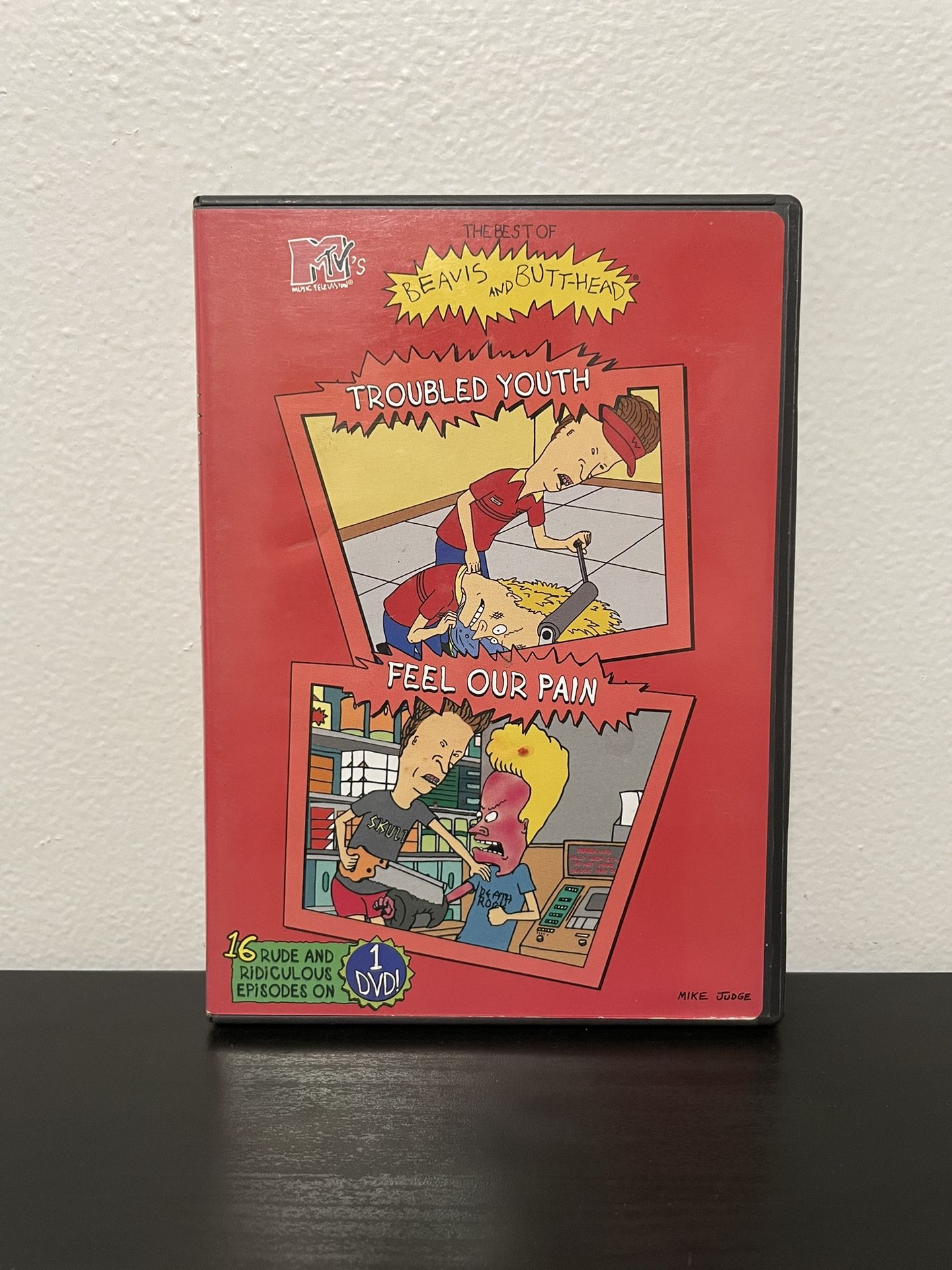 Best Of Beavis & Butt Head DVD 16 Episodes MTV 90s Y2K TV Show Mike Judge 2002