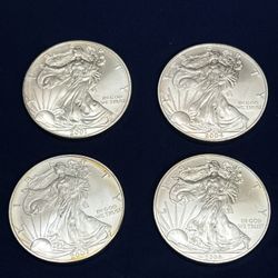 American Eagle 1oz Pure Silver Dollars