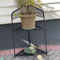 Plant Stand Black 