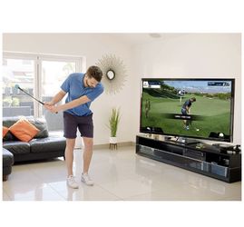 Phigolf Mobile and Home Smart Golf Game Simulator with Swing Stick - WGT Edition 2019
