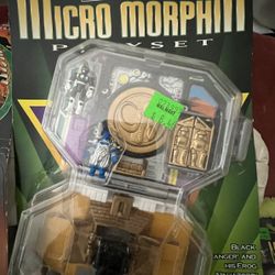 Vntg Power Rangers - Black Micro Morphin-NEW