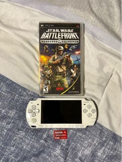 Broken Special Edition Darth Vader PSP w/ Game and SD Card