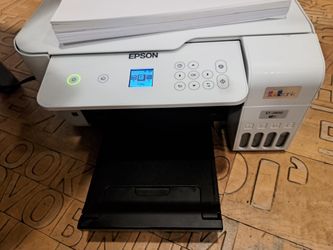 PRINTER EPSON ECO TANK 2800-FULL OF INK AND PLENTY OF PAPER