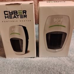 PORTABLE CYBER HEATER (x2)