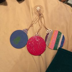 Wood Handmade Ornaments (Offer?)