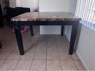 Marble table