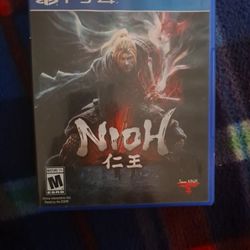 Nioh PlayStation 4