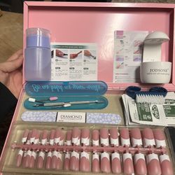 nail supplies and mini tool box