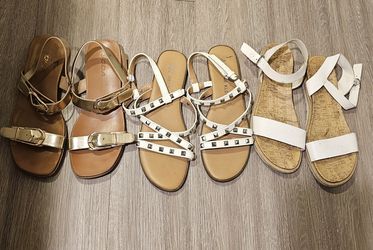Open Toe Flat Sandels Womens