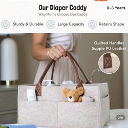 New diaper caddy