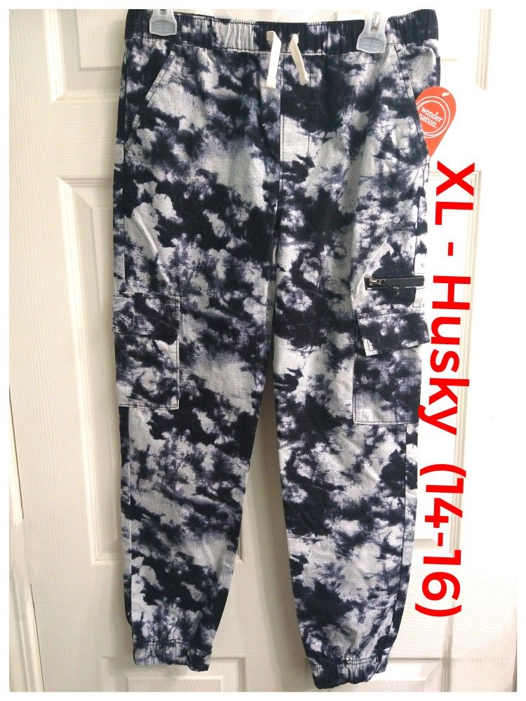 WN Boys 'Cargo Jogger' Pants - XL Husky (14 - 16) *NWT*