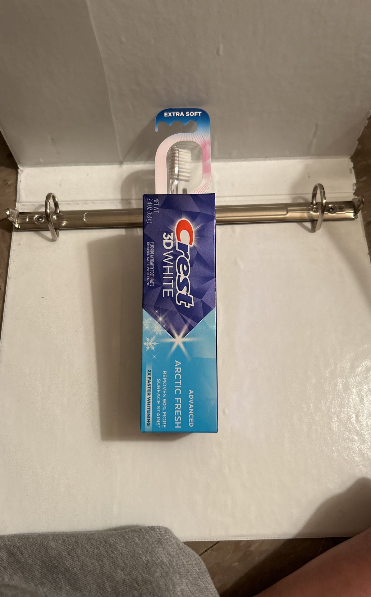 Toothbrush And Toothpaste Bundle